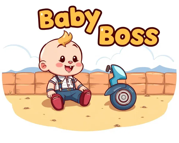 Titulo "Baby Boss" en formato PNG